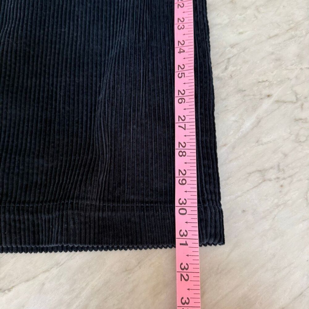Marine Layer Wide-Leg Allison Pull-On Wide Leg Corduroy Pants navy size L - Picture 11 of 11